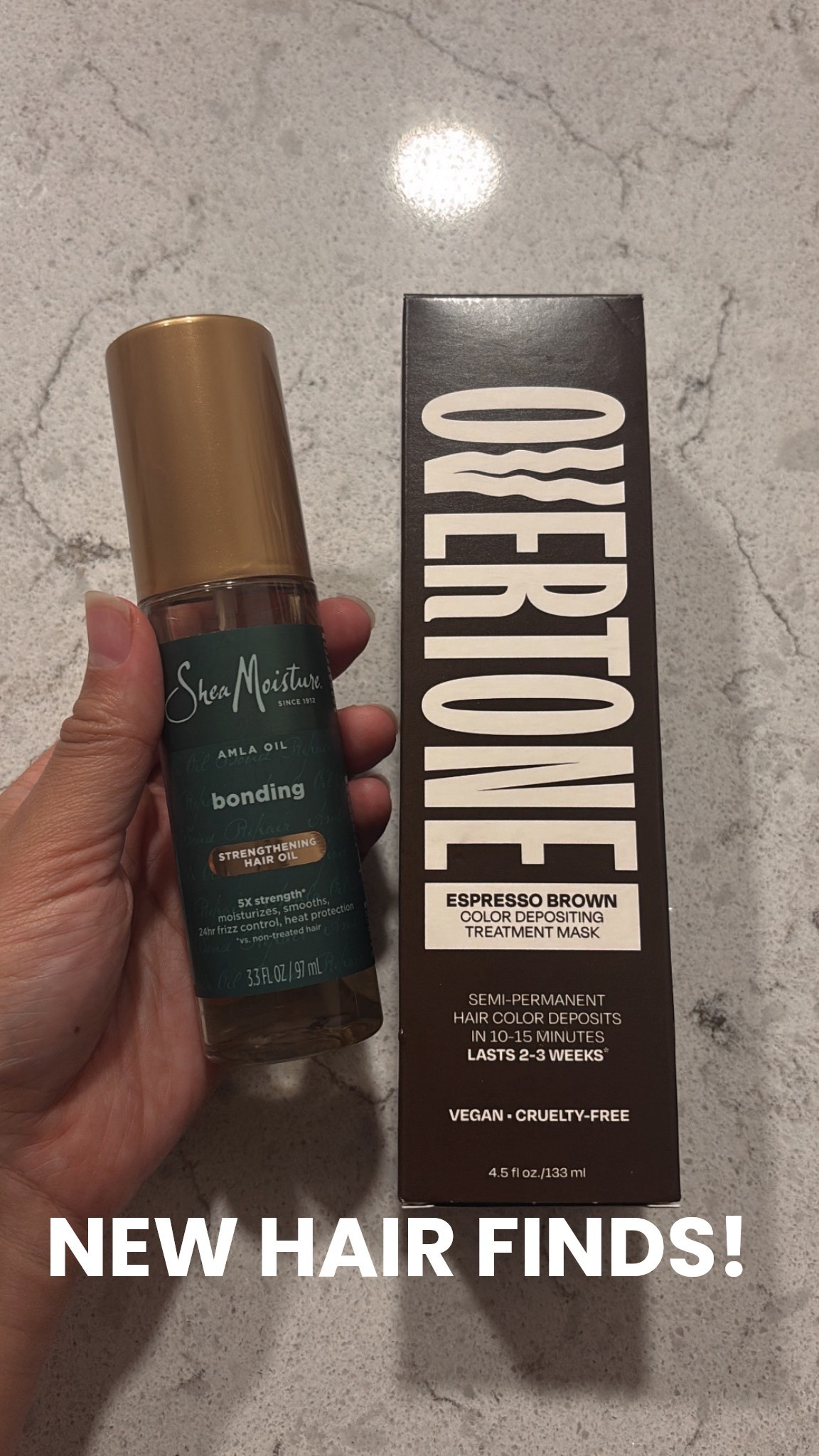 Espresso brown hair gloss and hair oil for curly hair. 

#LTKSaleAlert #LTKBeauty #LTKGiftGuide