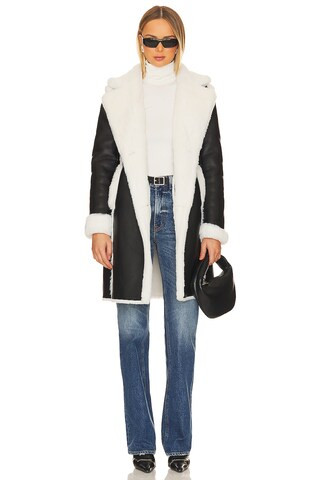 Vienna Faux Fur Shearling Coat
                    
                    Generation Love | Revolve Clothing (Global)