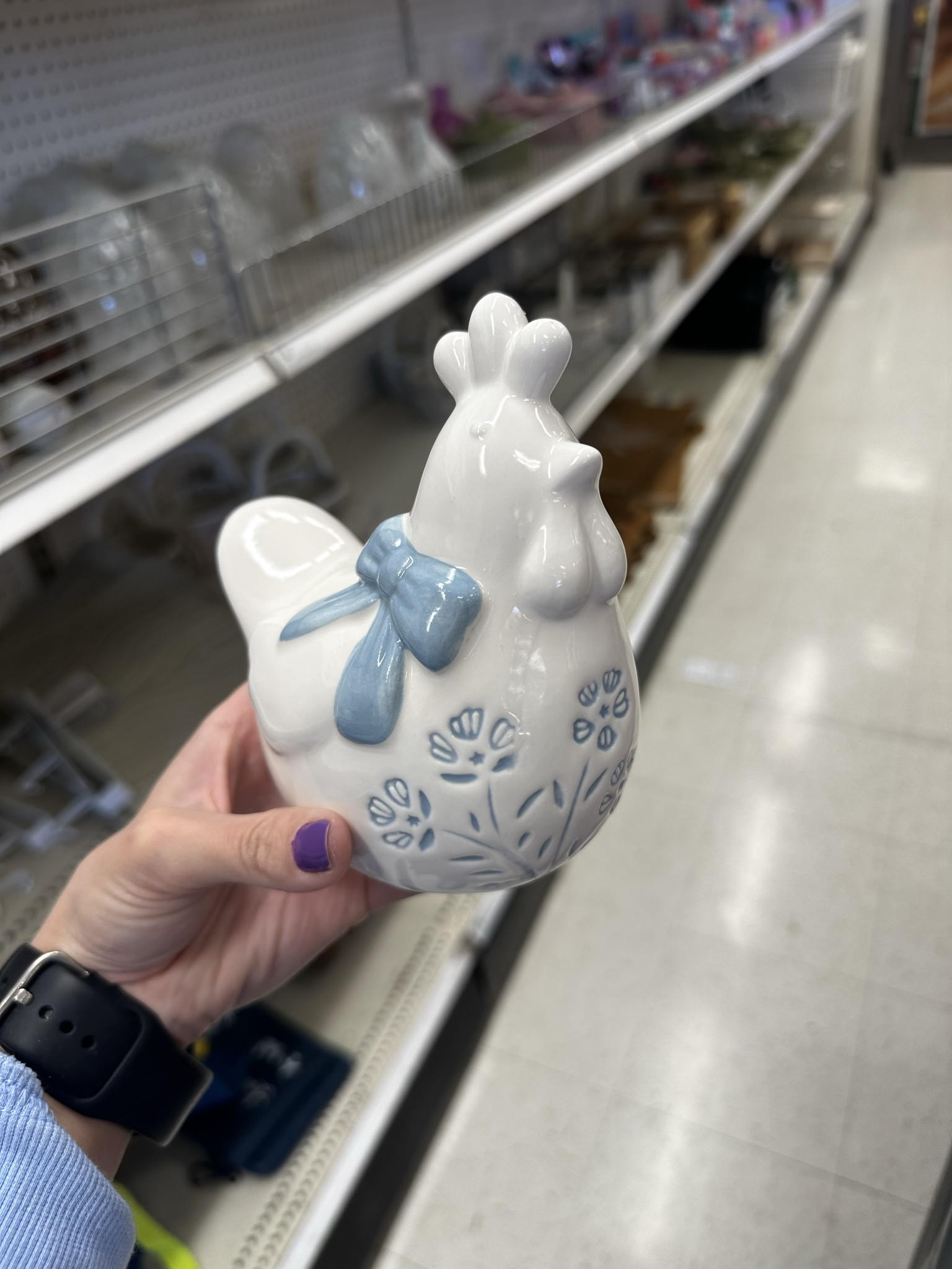 The cutest blue hen perfect for spring and Easter decor at Target 

#LTKHome #LTKSeasonal
