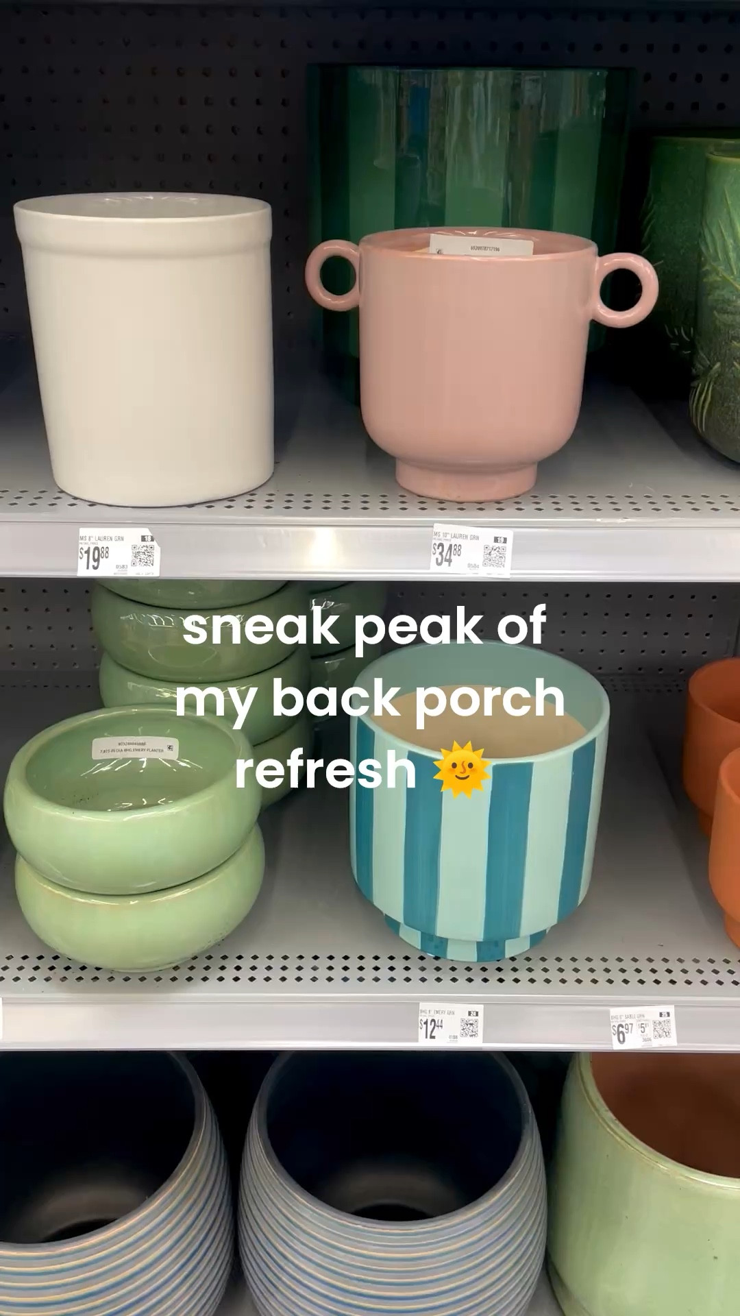 spring outdoor refresh with #walmart 🎨🛼🪴🪏🏡 #spring #homedecor #porch 

#LTKHome #LTKSeasonal