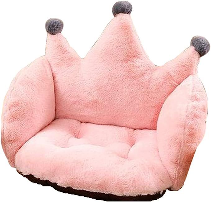 YANSHU Armchair Seat Support Crown Soft Cushion Plush Comfort Seat Pad Office Cozy Warm Seat Pill... | Amazon (US)