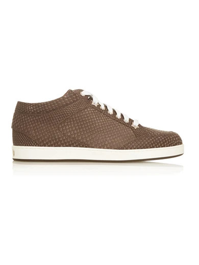 Miami lizard-effect nubuck sneakers | NET-A-PORTER (UK & EU)