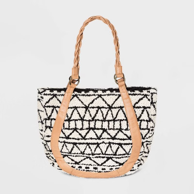 Jacquard Print Shoulder Handbag - Universal Thread™ | Target