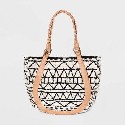 Jacquard Print Shoulder Handbag - Universal Thread&#8482; | Target