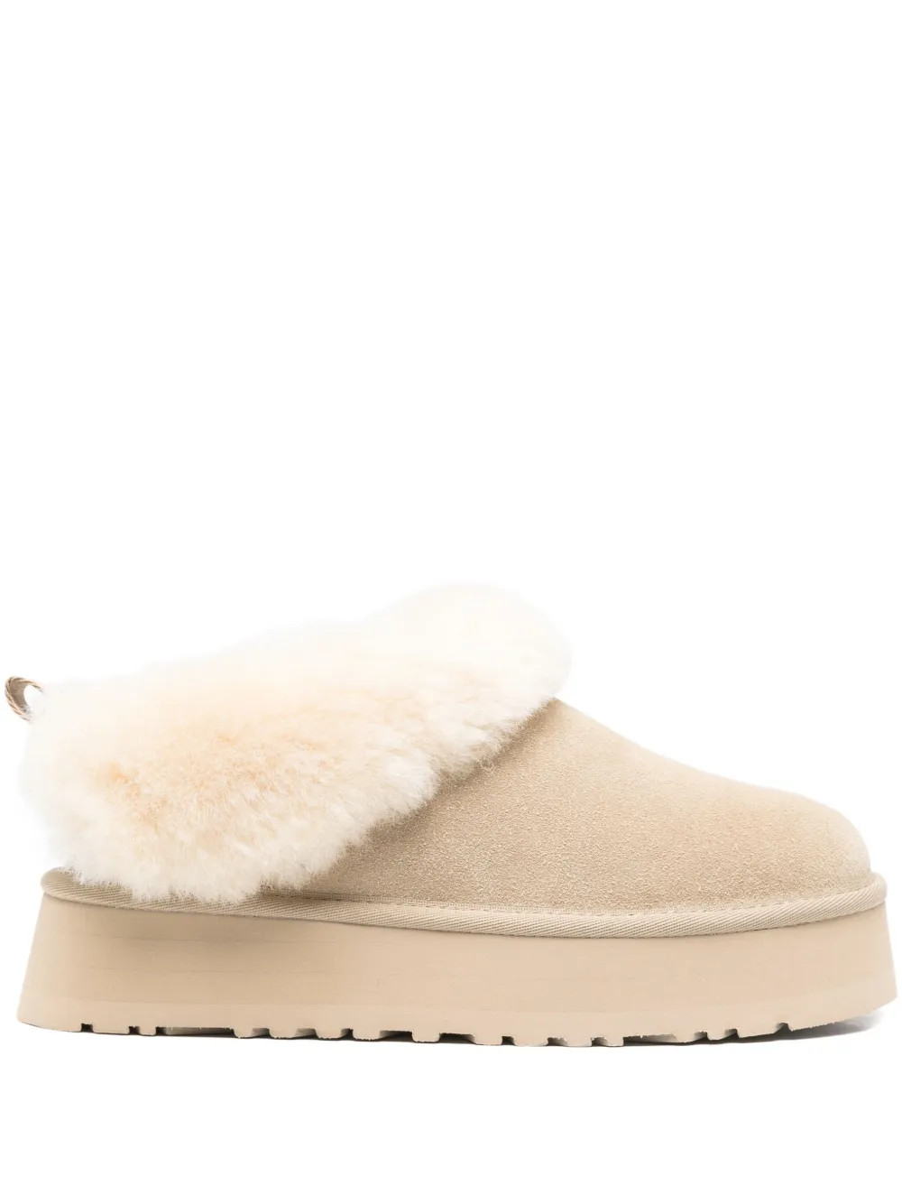 UGG Shearling Platform Boots | Neutrals | FARFETCH | Farfetch Global