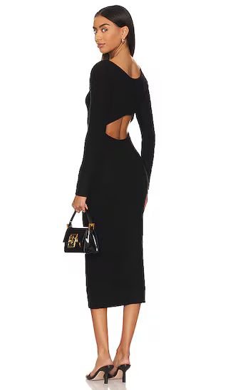 Regina Sweater Dress in Black | Revolve Clothing (Global)