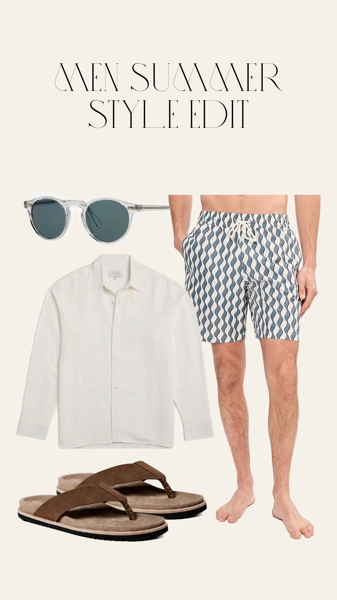Summer Style for the guys- this is an easy go to look for my husband whenever we’re traveling in the summer #ltkmens

#LTKootd