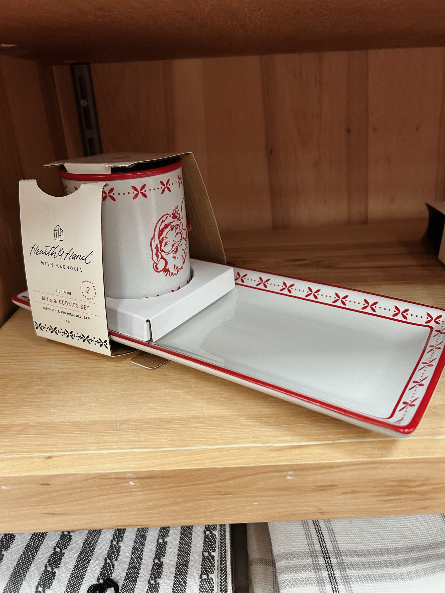 This is the sweetest milk and cookies set. If you don’t have one for your children, get this and start the tradition. Once they get older and start a family you can pass it on. My mom still has mine and my sisters  

#LTKHome #LTKSeasonal #LTKHoliday