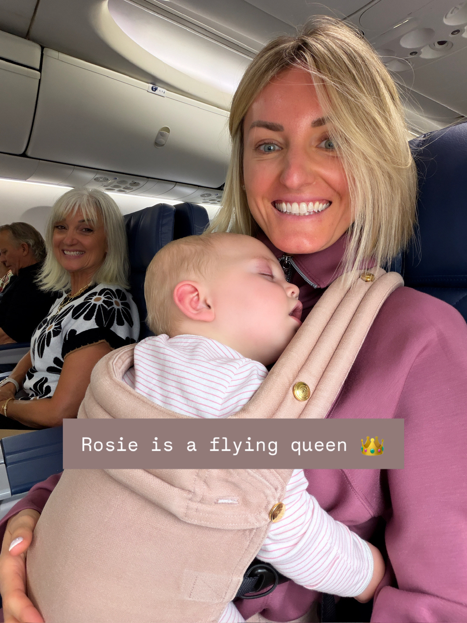This girl has been on at least probably 20 flights! She has been the best baby at the airport!

Loverly Grey, baby, travel, flying with kids 

 

#LTKTravel #LTKBaby