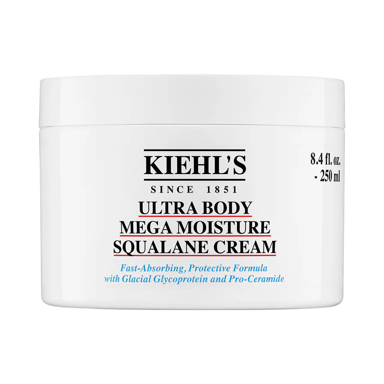 Kiehl's Since 1851 Ultra Body Mega Moisture Squalane Cream 8.5 oz / 250 ml | Sephora (US)