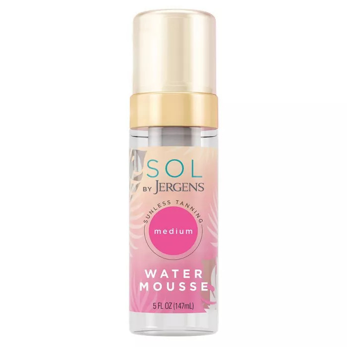 SOL By Jergens Sunless Tanning Medium  Water Mousse - 5 fl oz | Target