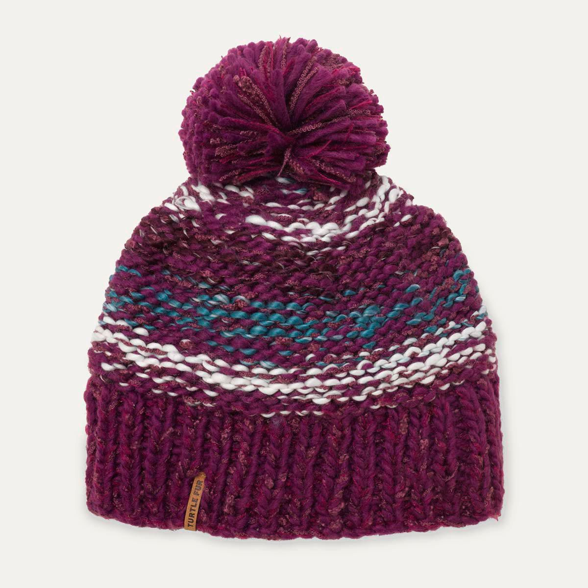 Turtle Fur Women's Firefly Pom Beanie, Onyx | Target