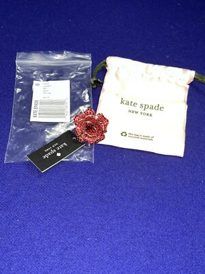 KATE SPADE NEW YORK SCARLET BLOOMS ROSE STATEMENT RING NEW SIZE 6  | eBay | eBay US