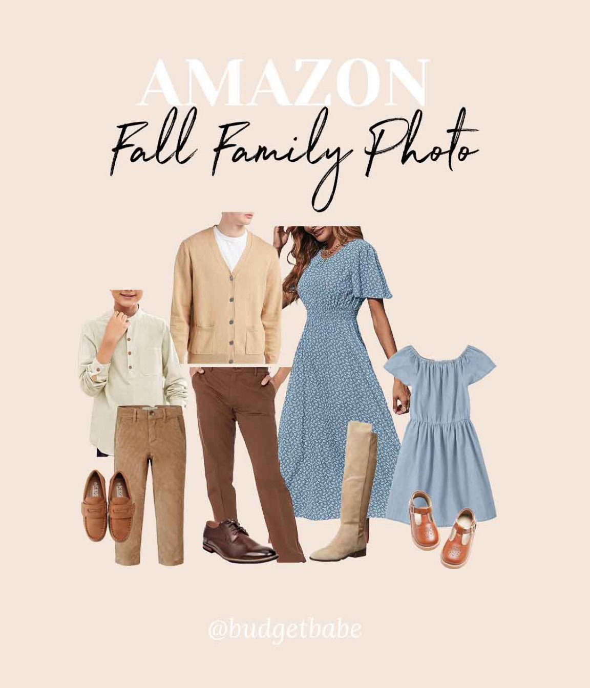 Amazon fall family photo outfit inspiration ideas photoshoot matching coordinating 

#LTKfamily #LTKfindsunder100 #LTKfindsunder50