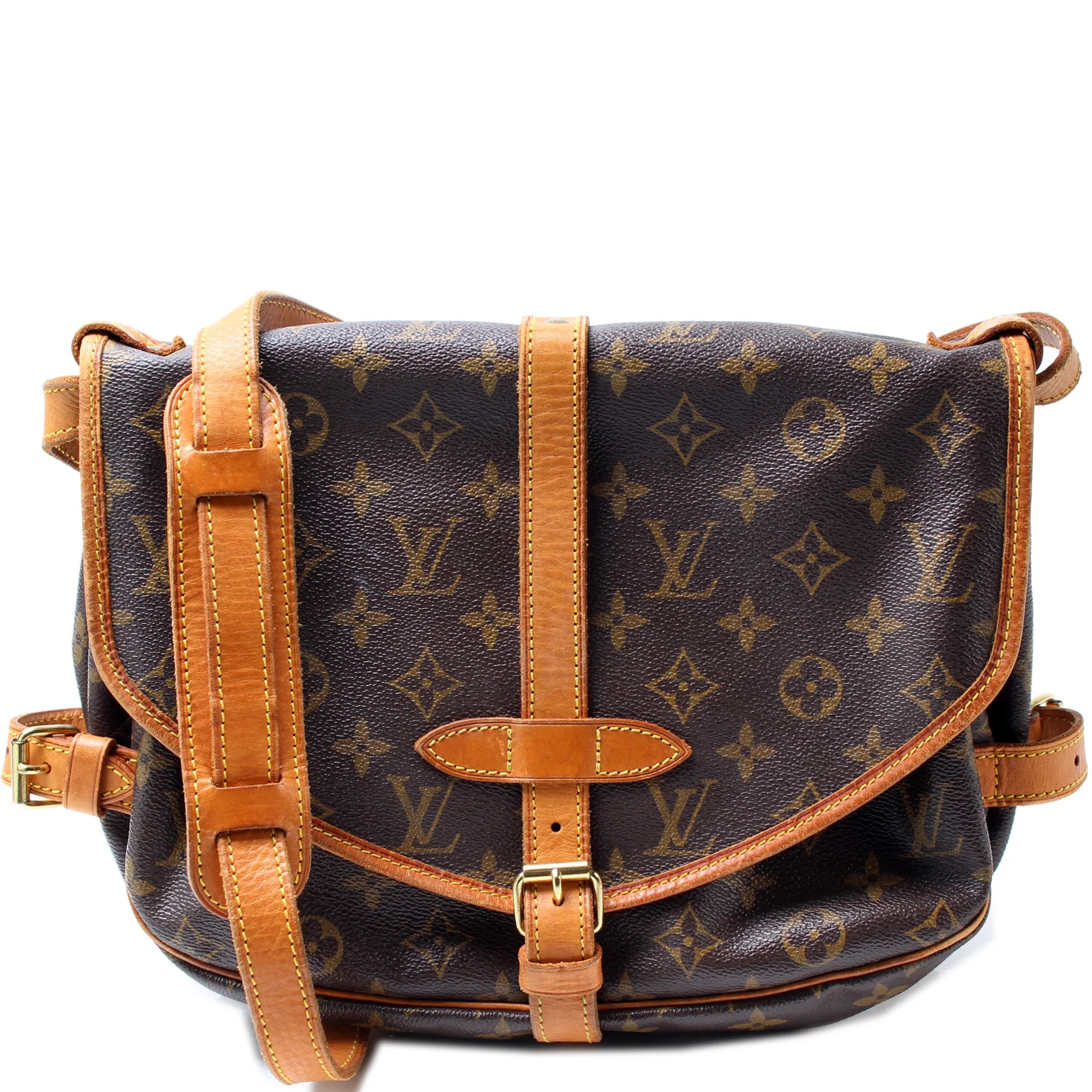 Saumur 25 Monogram | Keeks Designer Handbags