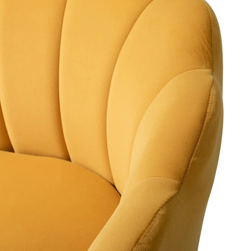 Hendrix 30'' Wide Velvet Barrel Chair | Wayfair North America