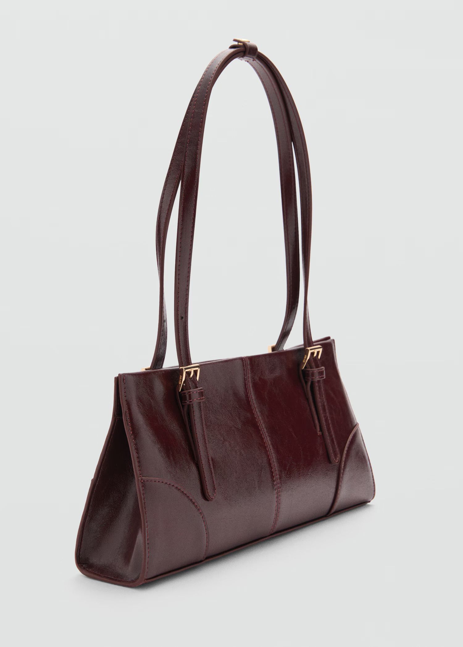 Shoulder bag with buckles | Mango Canada