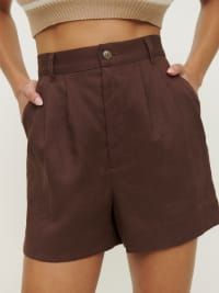 Beaux Linen Short | Reformation (US & AU)