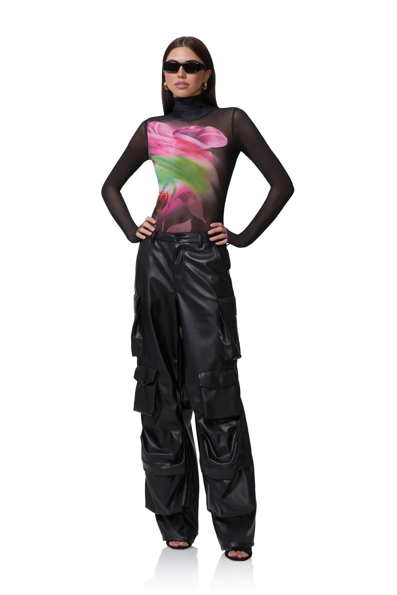 Zadie Top - Pink Peony Blur | ShopAFRM