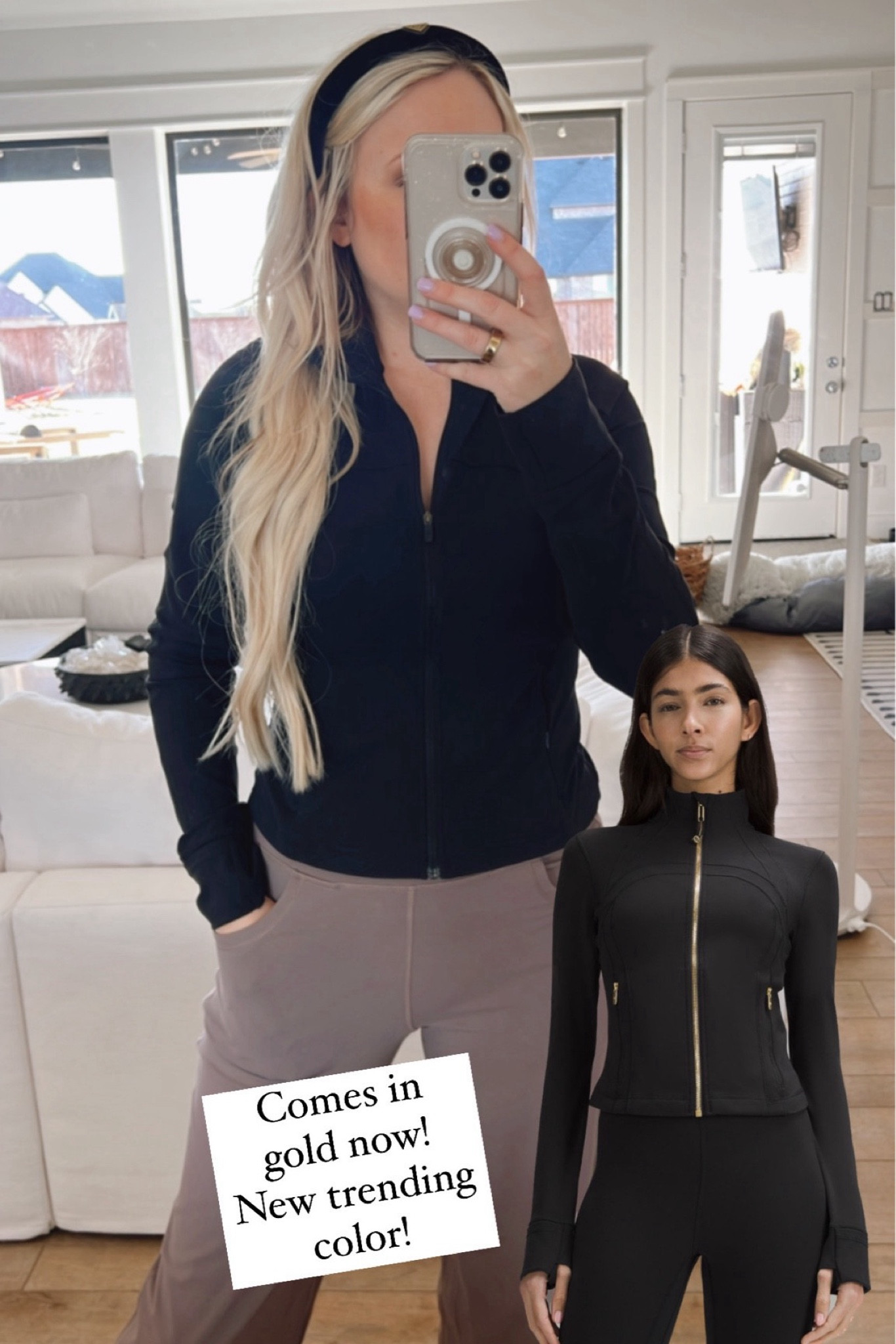 Hurry!! Back in stock! Wearing a size 10 in this jacket! I’m usually a size small but I didn’t want this skin tight! 


#LTKSeasonal #LTKFitness #LTKActive