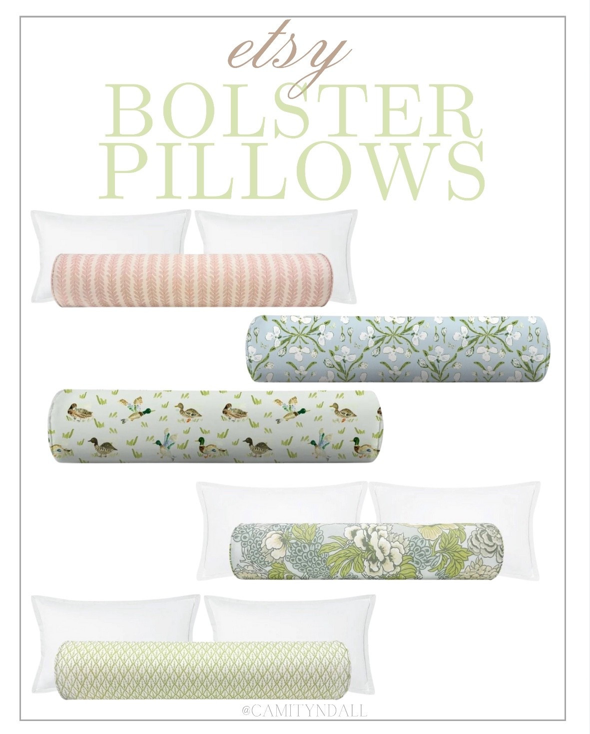 Bolster Pillows from Etsy ✨ 



#LTKFallSale #LTKStyleTip #LTKHome