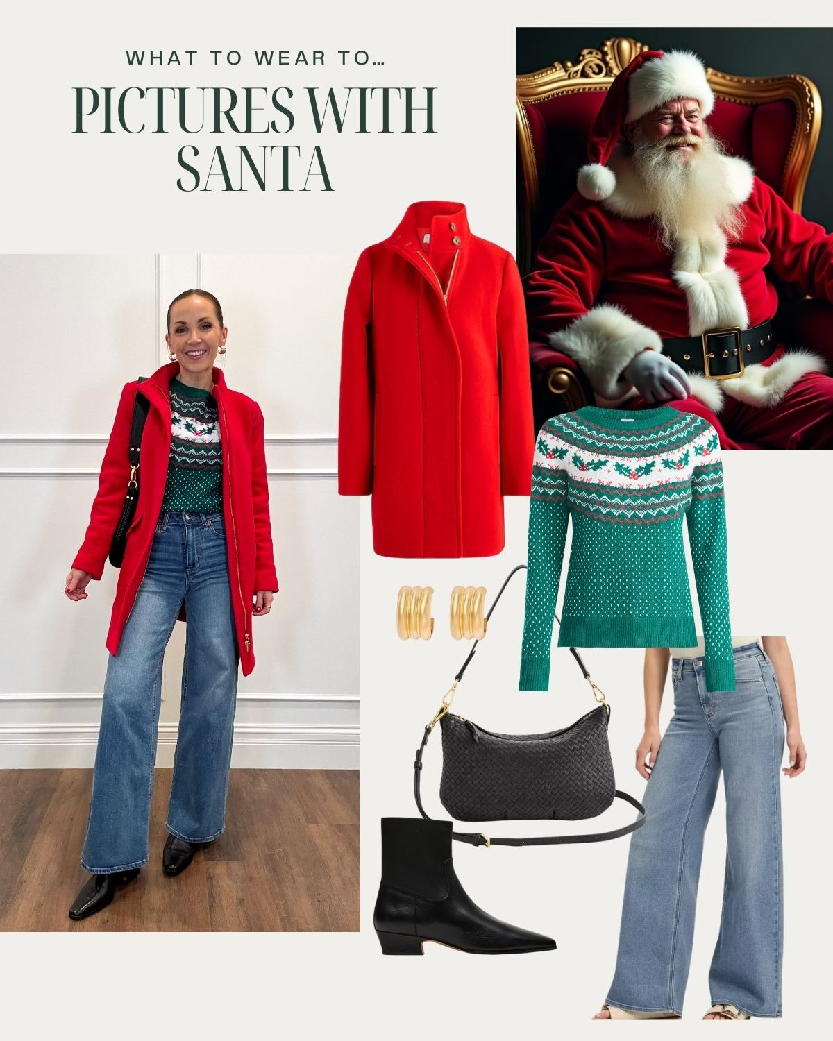 Pictures with Santa Outfit 

#LTKmomlife #LTKootd #LTKHoliday