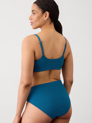 High Waist Pique Swim Bottom | Athleta