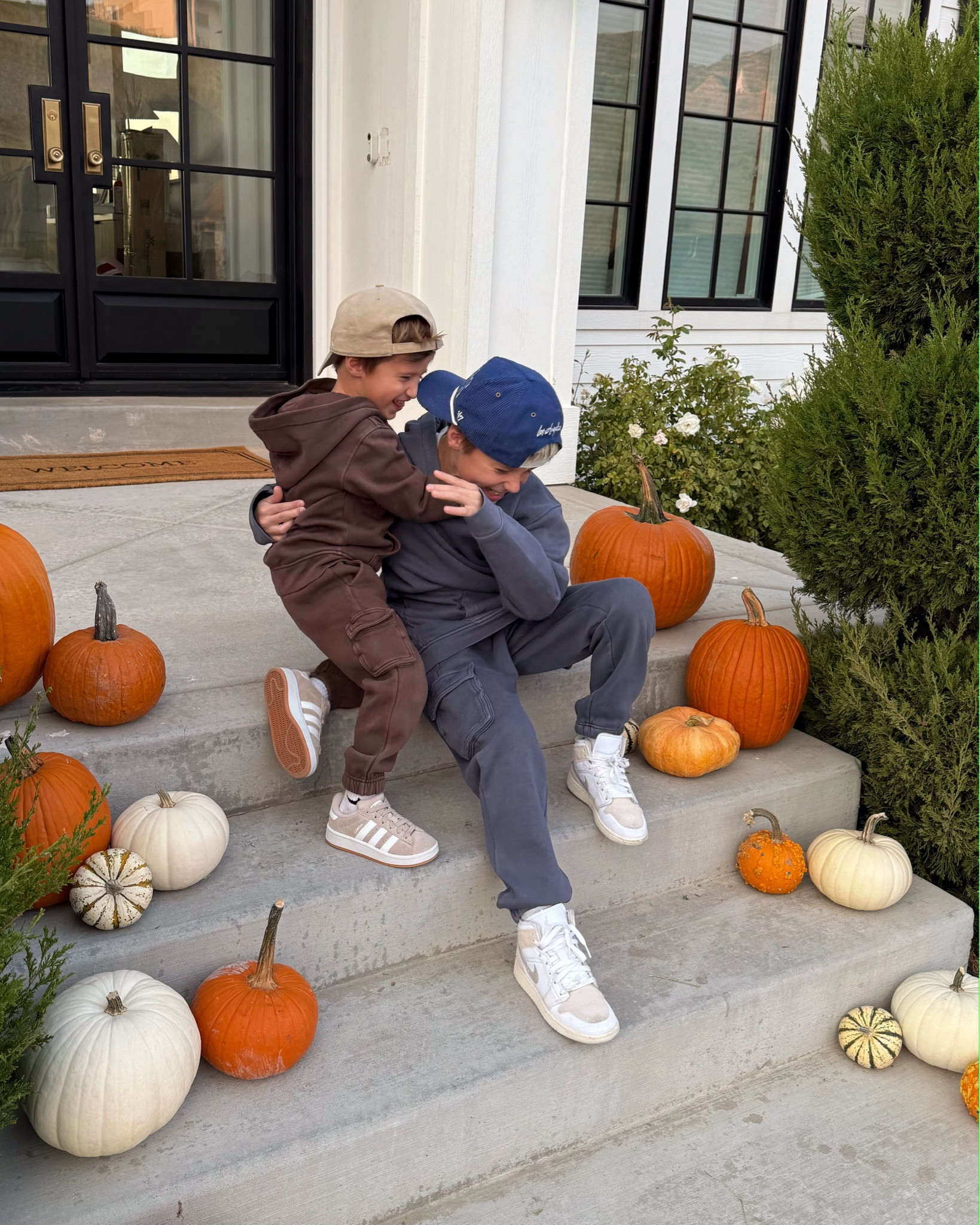 The quality of these kids sweat sets is amazing and they are SO affordable! 10/10 recommend! These are selling super fast - they come in size 4t-18 big kids. @WalmartFashion #WalmartPartner #WalmartFashion

They in 4 colors and are the perfect layer for fall. I ordered a size up in the hoodie because I think the oversized hoodie look on kids is so cute and regular size in the kids jogger pants.

Fall outfits, kids fall outfits, boys sweat sets, boys hoodie, boys fall outfit, little boys fall outfit, boys sweatshirt, boys sweatpants, Walmart find, Christine Andrew 

#LTKKids #LTKFindsUnder50 #LTKSeasonal