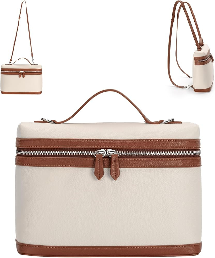 Crossbody Bag Purses for Women Trendy Vegan Leather Shoulder Bag for Women Satchel Purse | Amazon (US)