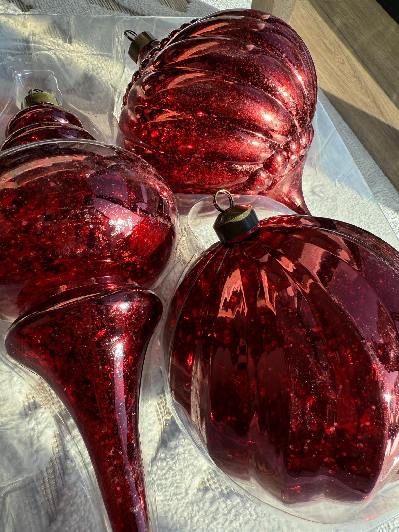 Jumbo mercury Christmas Ornaments 🥰

#LTKHoliday #LTKSeasonal #LTKHome