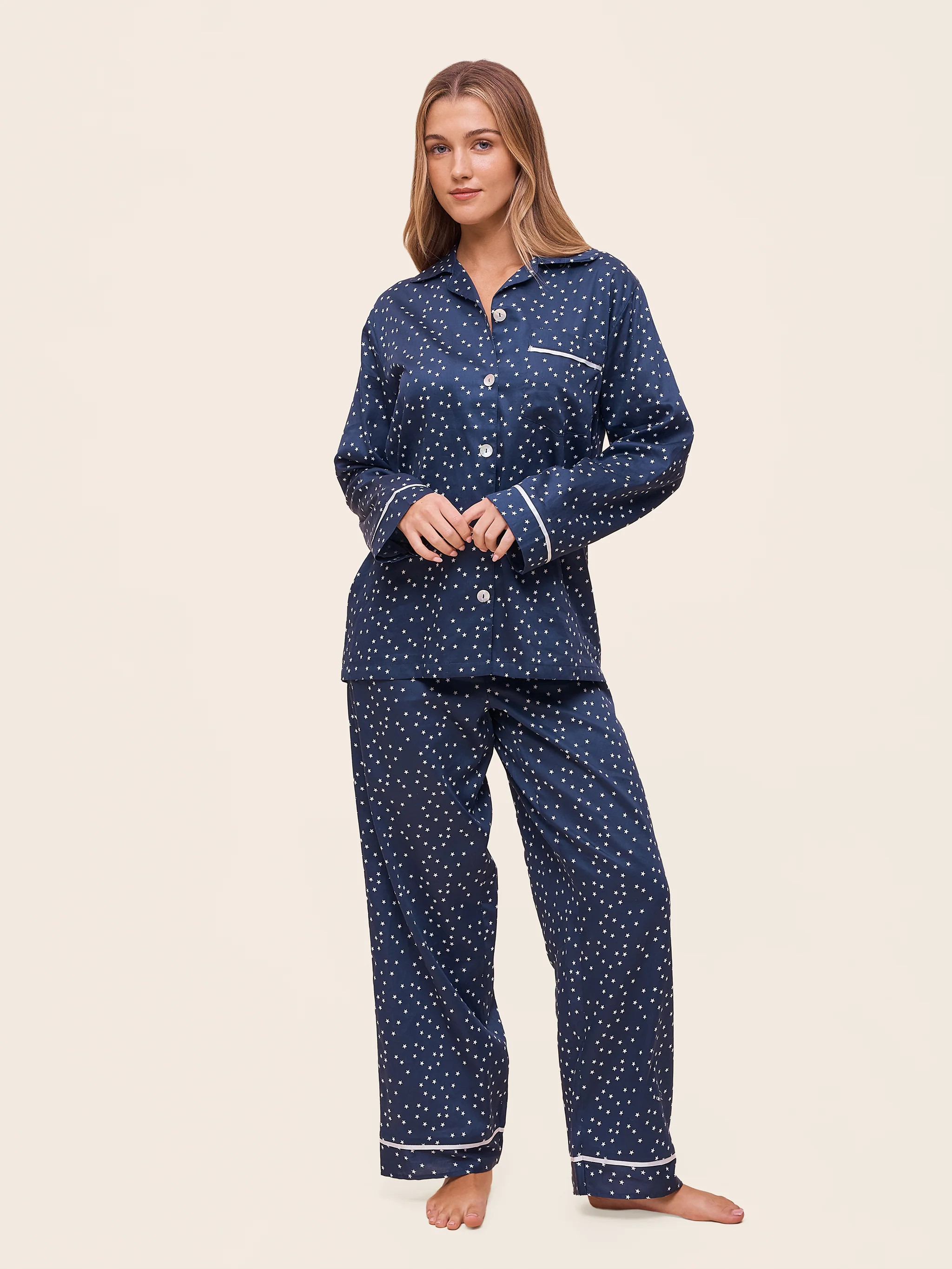 Stars Full Length PJ Set | Papinelle Sleepwear US