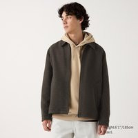 Uniqlo - Single Collar Short Blouson - Brown - 3XL | UNIQLO (UK)