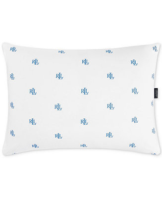 Logo Medium Density Down Alternative Pillow, Standard/Queen | Macy's