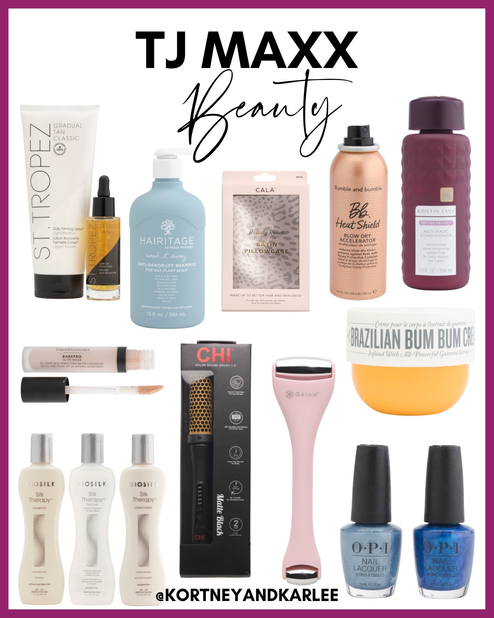 TJ Maxx Beauty!

Kortney and Karlee | #kortneyandkarlee #LTKfindsunder50 #LTKfindsunder100 #LTKtravel 