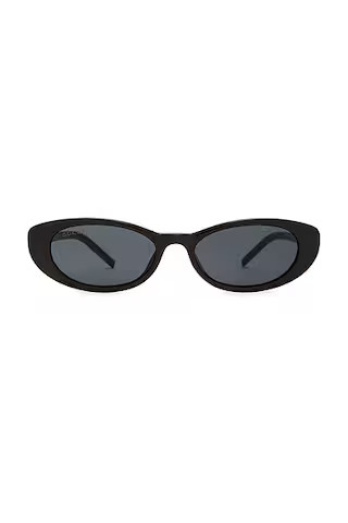 G String Strass Sunglasses In Black &amp; Grey | FWRD 