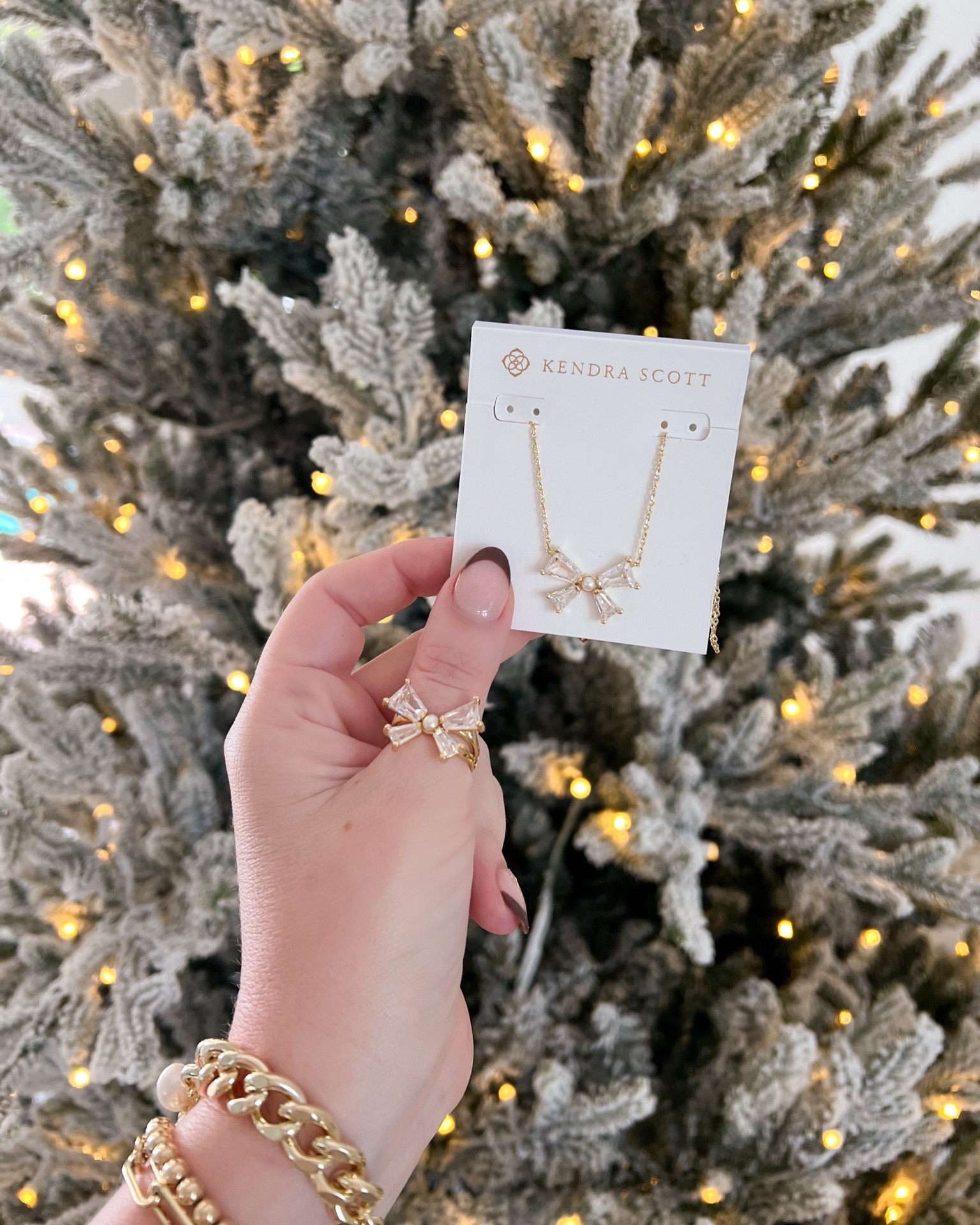 The cutest bow necklace and ring from Kendra Scott! Perfect for the holiday season ✨ 

Blair Gold Bow, Holiday collection, jewelry gifts for her, new arrivals, cocktail ring, pearl bow ring, pearl bow necklace, Everleigh gold chain bracelet, fancythingsblogg

#LTKHoliday #LTKGiftGuide #LTKfindsunder100