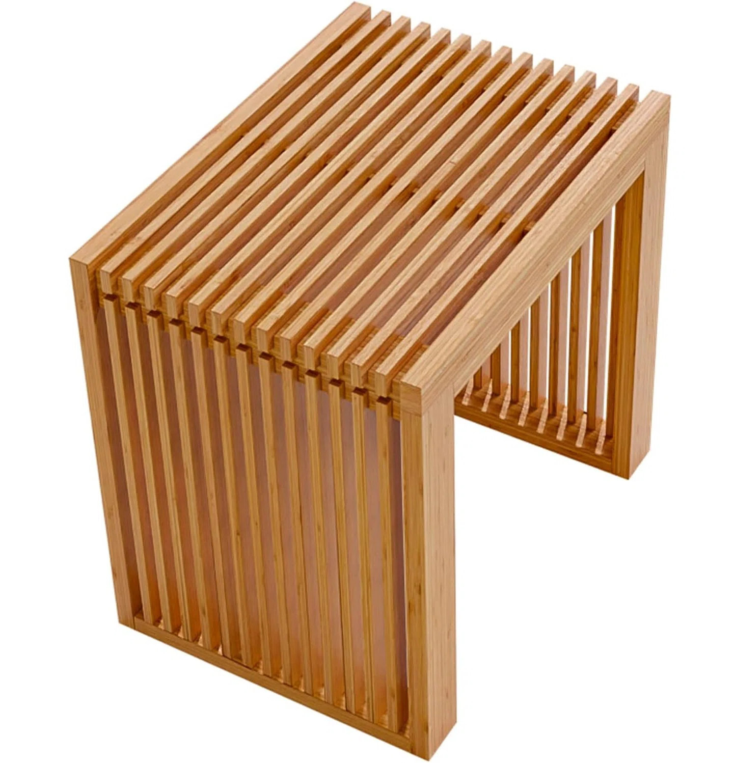 Seamas Bamboo Bench, Farmhouse Dining Bench Entryway Bench for Living Room, Hallway, Bedroom, Bat... | Wayfair North America