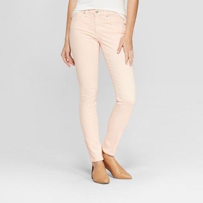 Women's High-Rise Skinny Jeans - Universal Thread™ Pink | Target