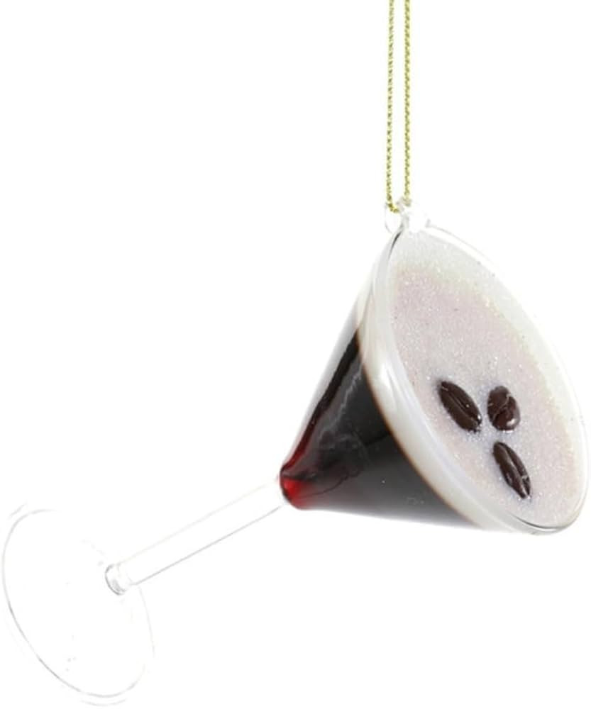 Cody Foster & Co Espresso Martini Glass Hanging Ornament GO-9731 | Amazon (US)