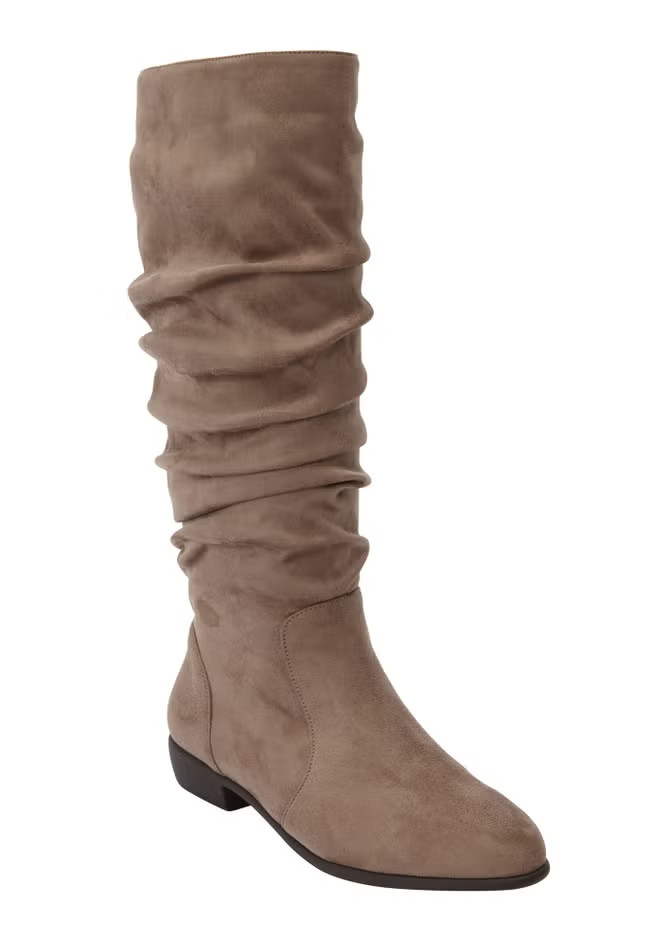 The Shelly Tall Wide Calf Boot By Comfortview | Avenue