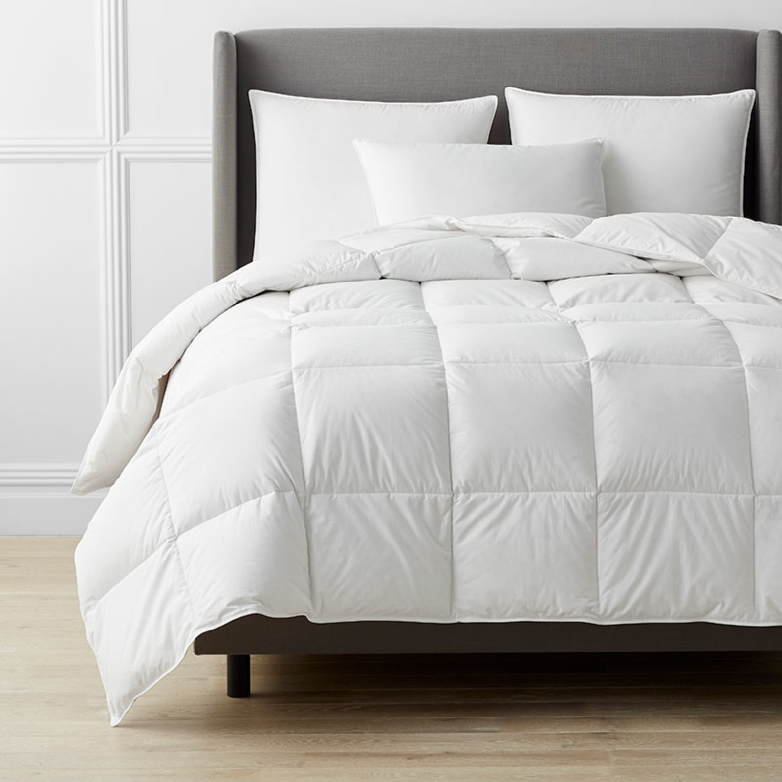 Premium Organic Cotton, Down Extra Warmth Comforter - White, Full/Queen | The Company Store