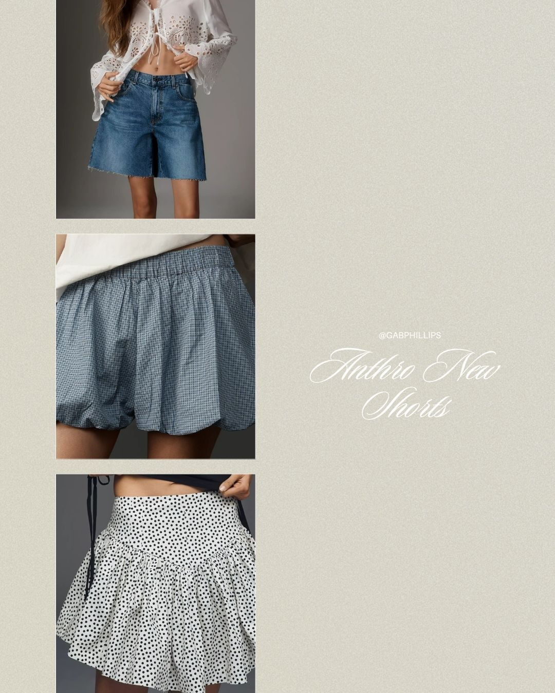 Anthropologie New Shorts for spring/summer 

 #LTKootd #LTKSeasonal