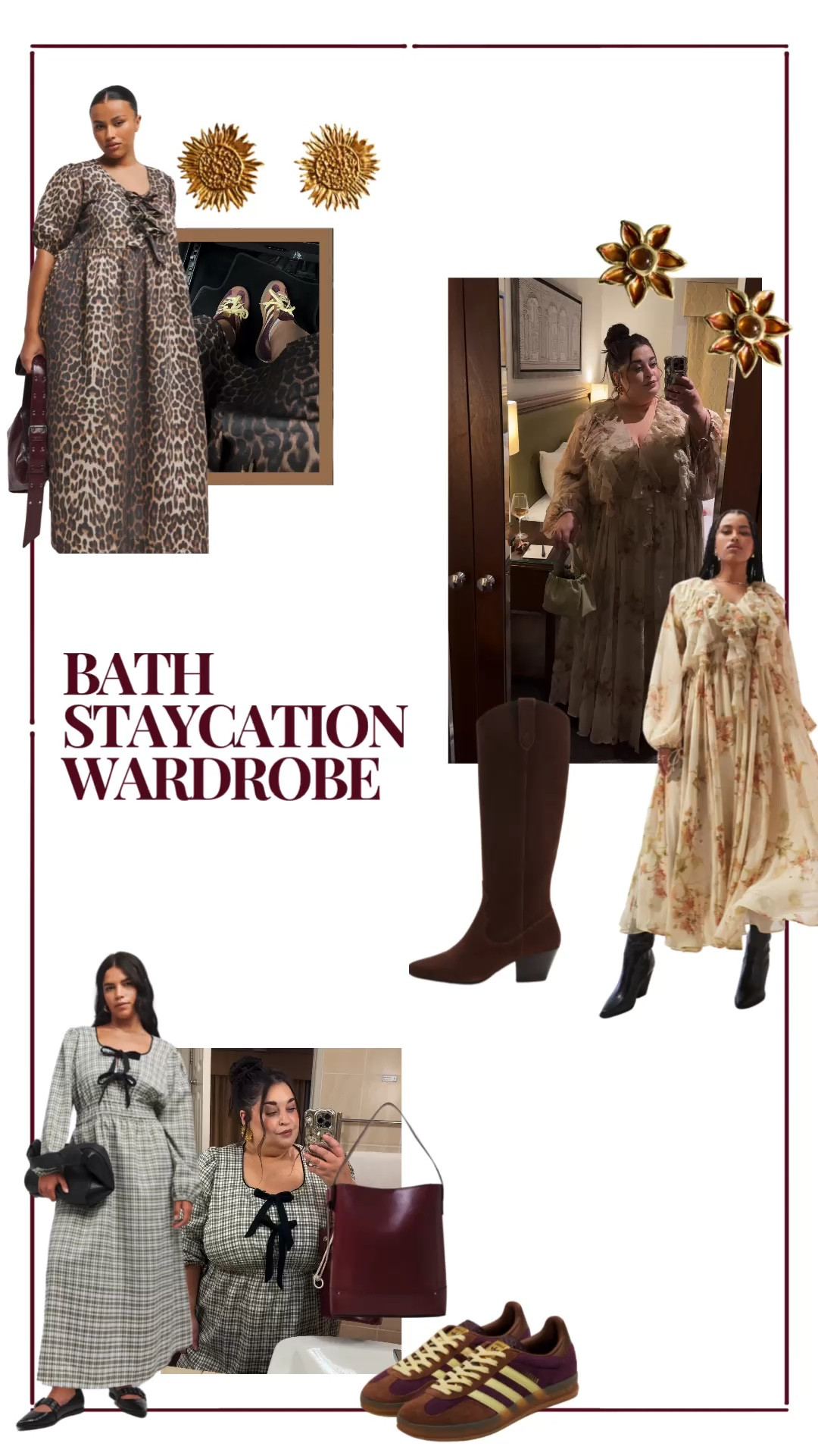 Everything I wore for a night away to Bath. Including my day one outfit, evening outfit and day two outfit. 

Plus size transitional autumn outfit inspiration Staycation capsule wardrobe weekend away 


#LTKplussize #LTKuk #LTKautumn