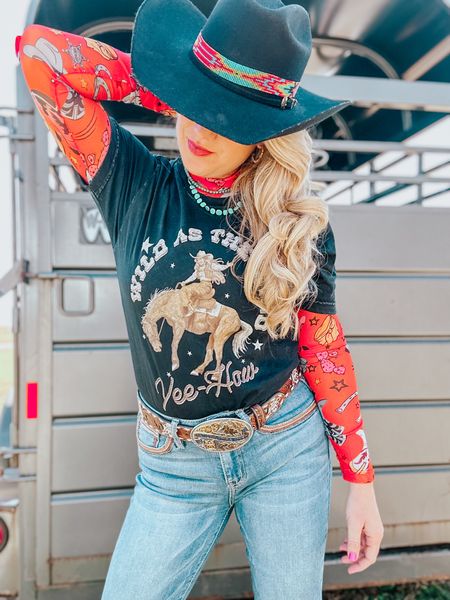 Cowgirl Outfit 
Western mesh top


#LTKover40 #LTKSeasonal #LTKHolidaySale