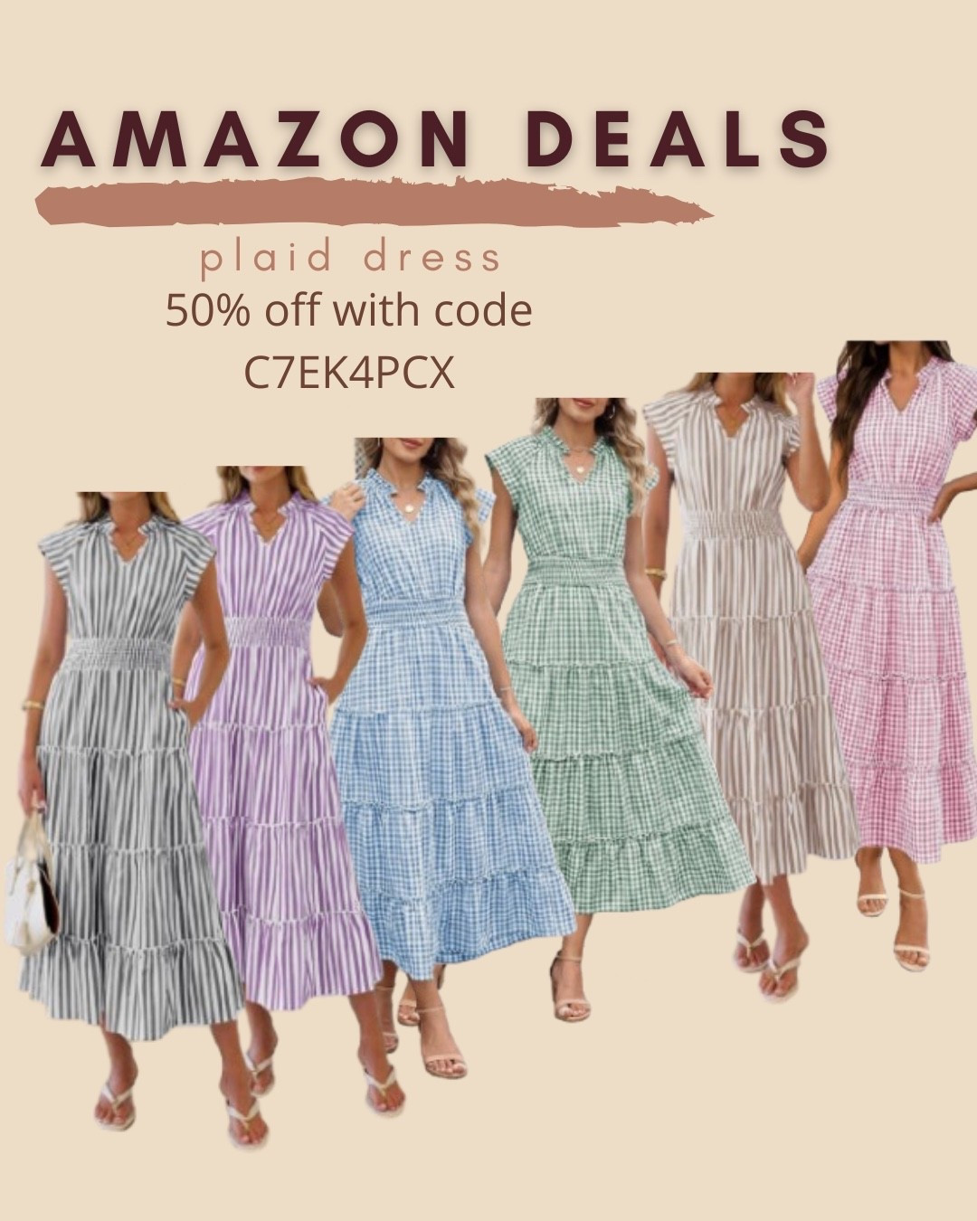 $17 ends 7/24
Amazon fashion
Amazon deals
Plaid dress
Midi dress

#LTKSaleAlert