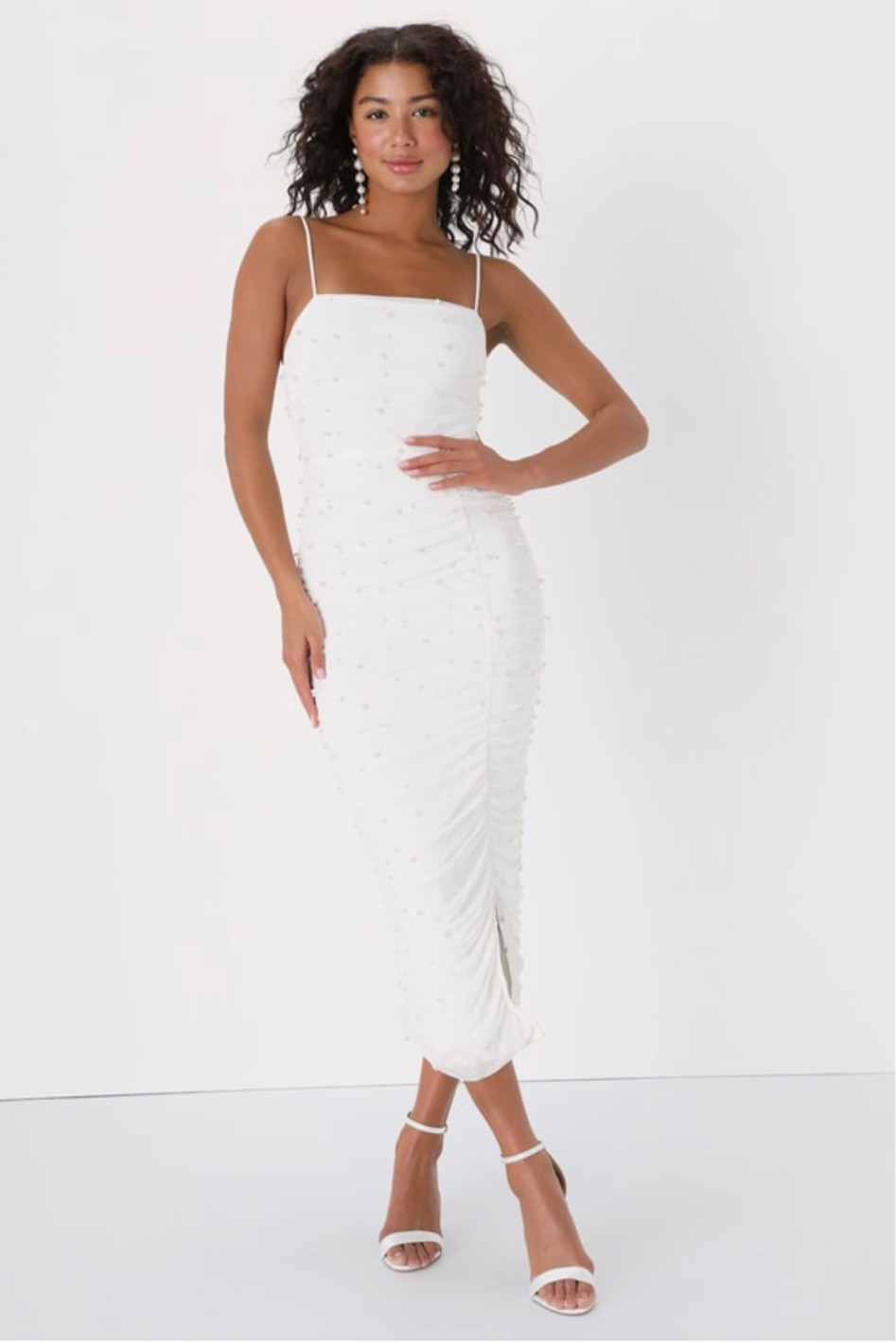 sachin and babi light blue dress Bachelorette Party Dresses main image 0