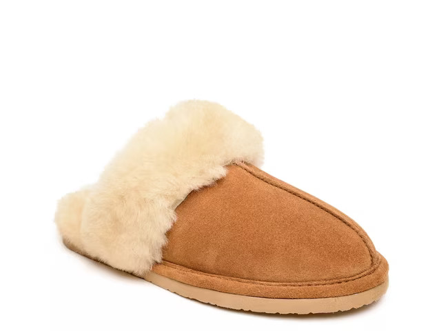 Minnetonka Sheepskin Slide | DSW
