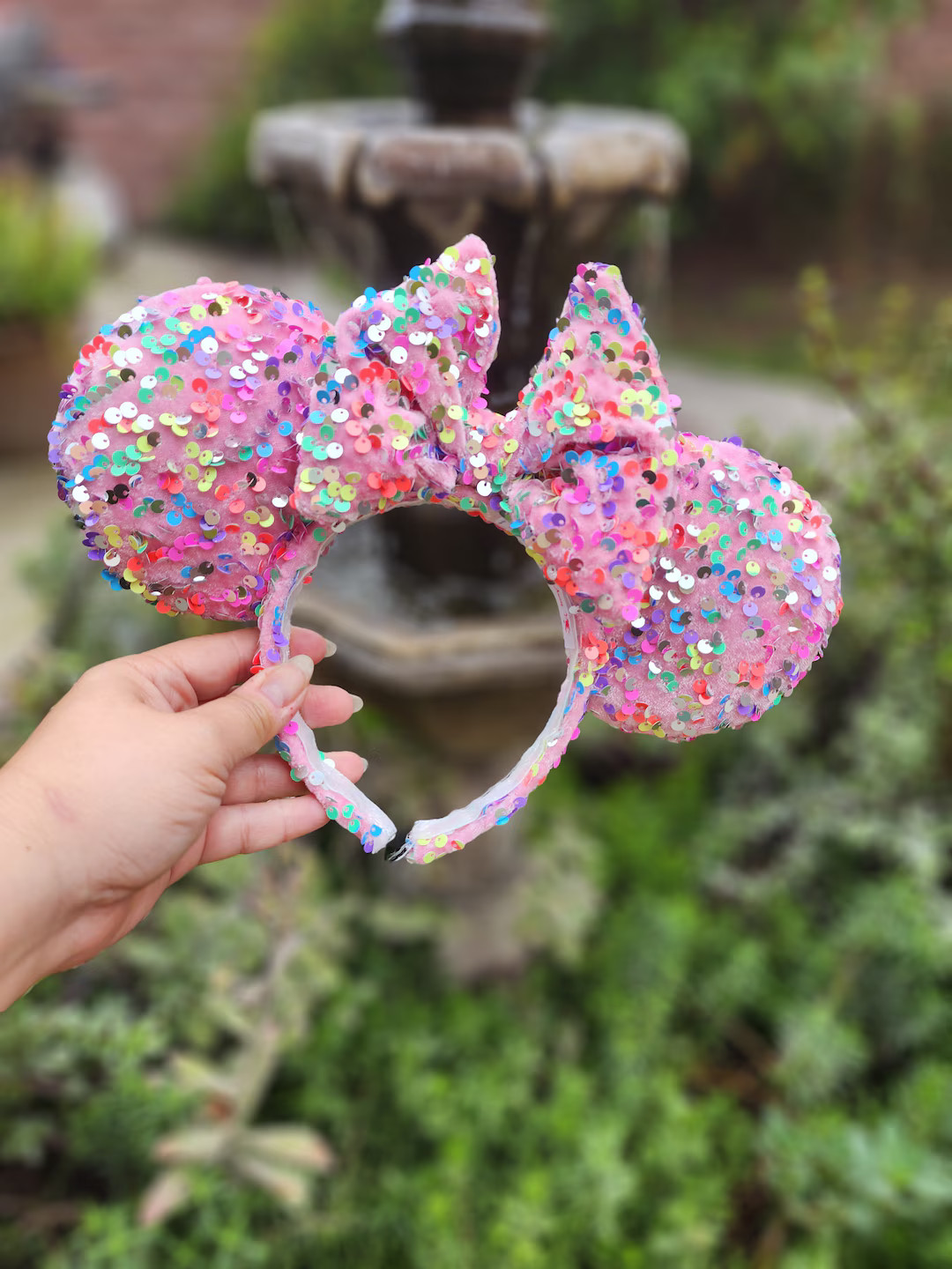 Pink Neon Confetti Ears - Etsy | Etsy (US)