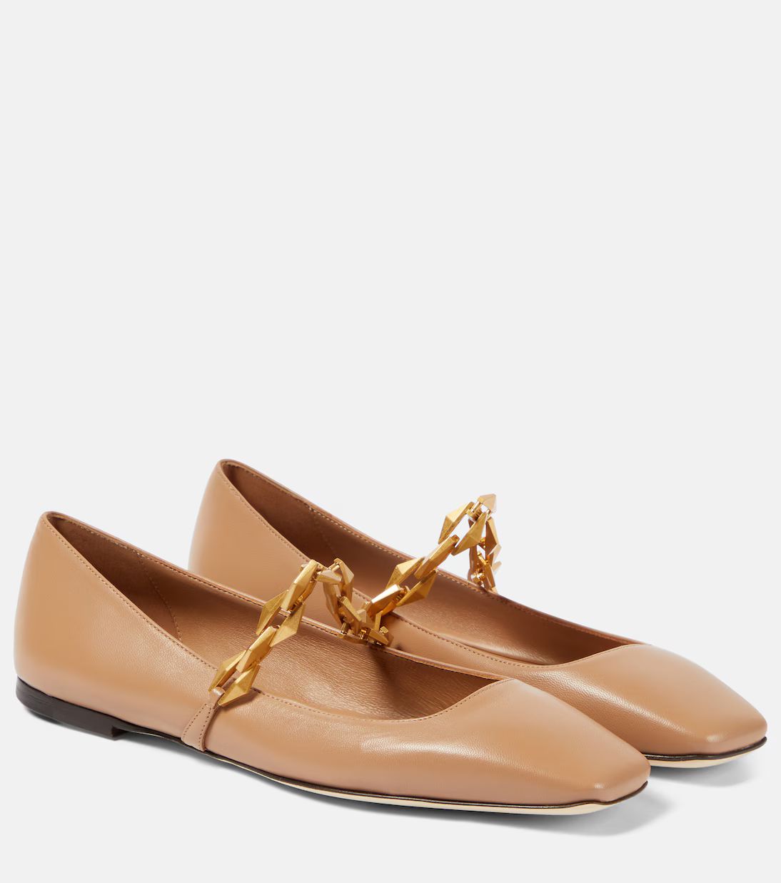 Ballerinas Diamond Tilda aus Leder | Mytheresa (DACH)