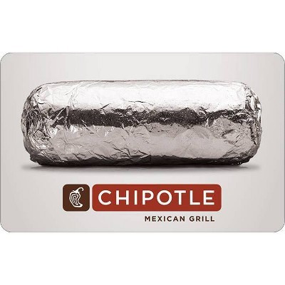 Chipotle Gift Card $75 (Email Delivery) | Target